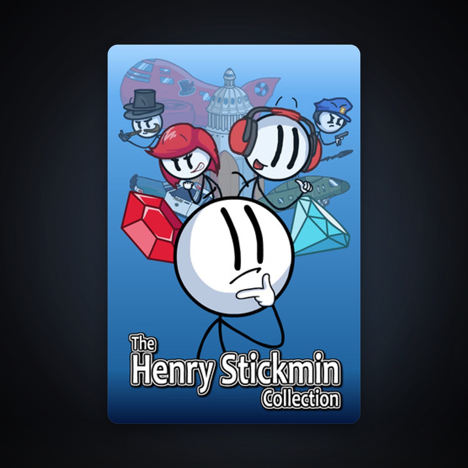 The Henry Stickmin Collection, 2 games, clean — HabibiAccounts