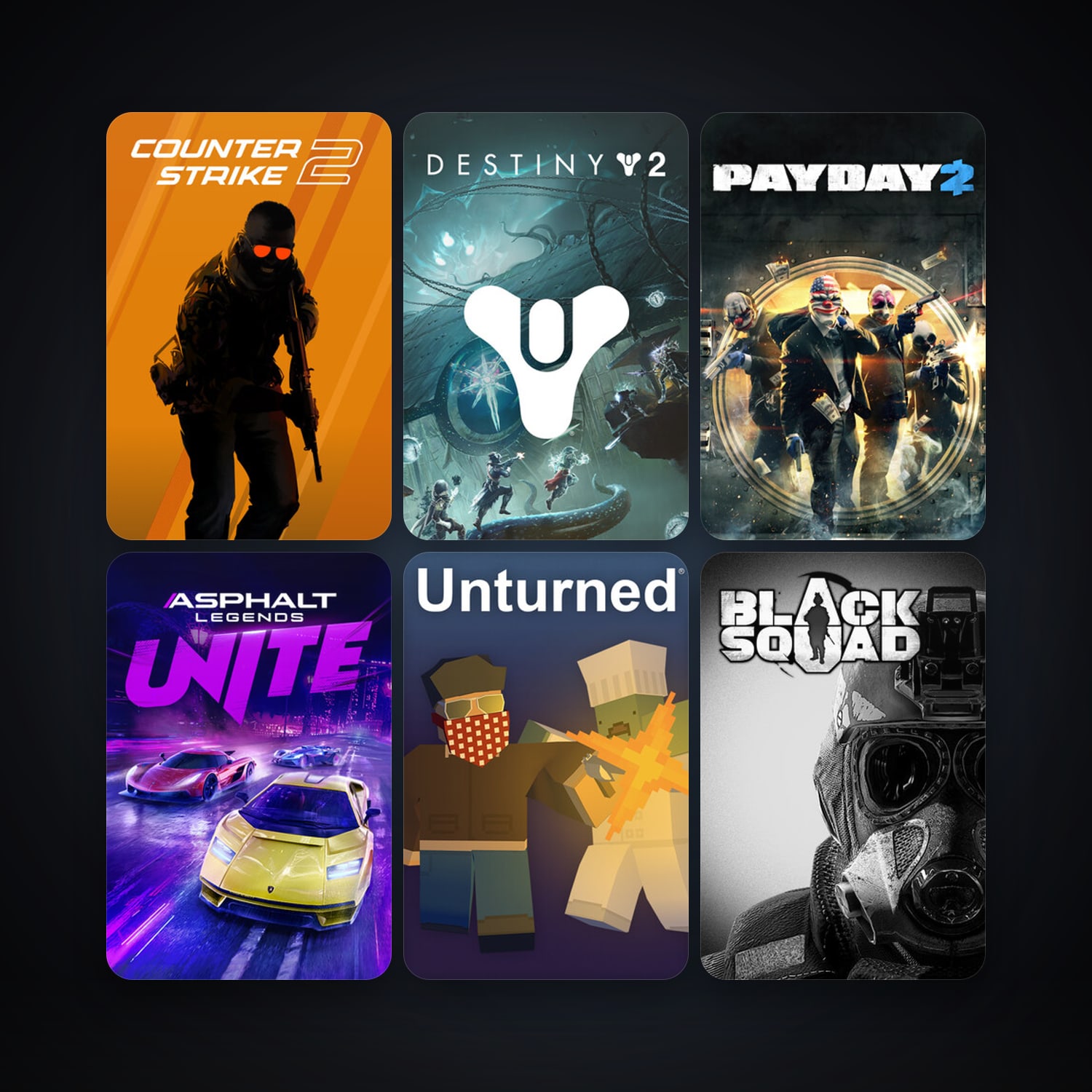 CS2 Prime + PAYDAY 2, 25 games, clean — HabibiAccounts