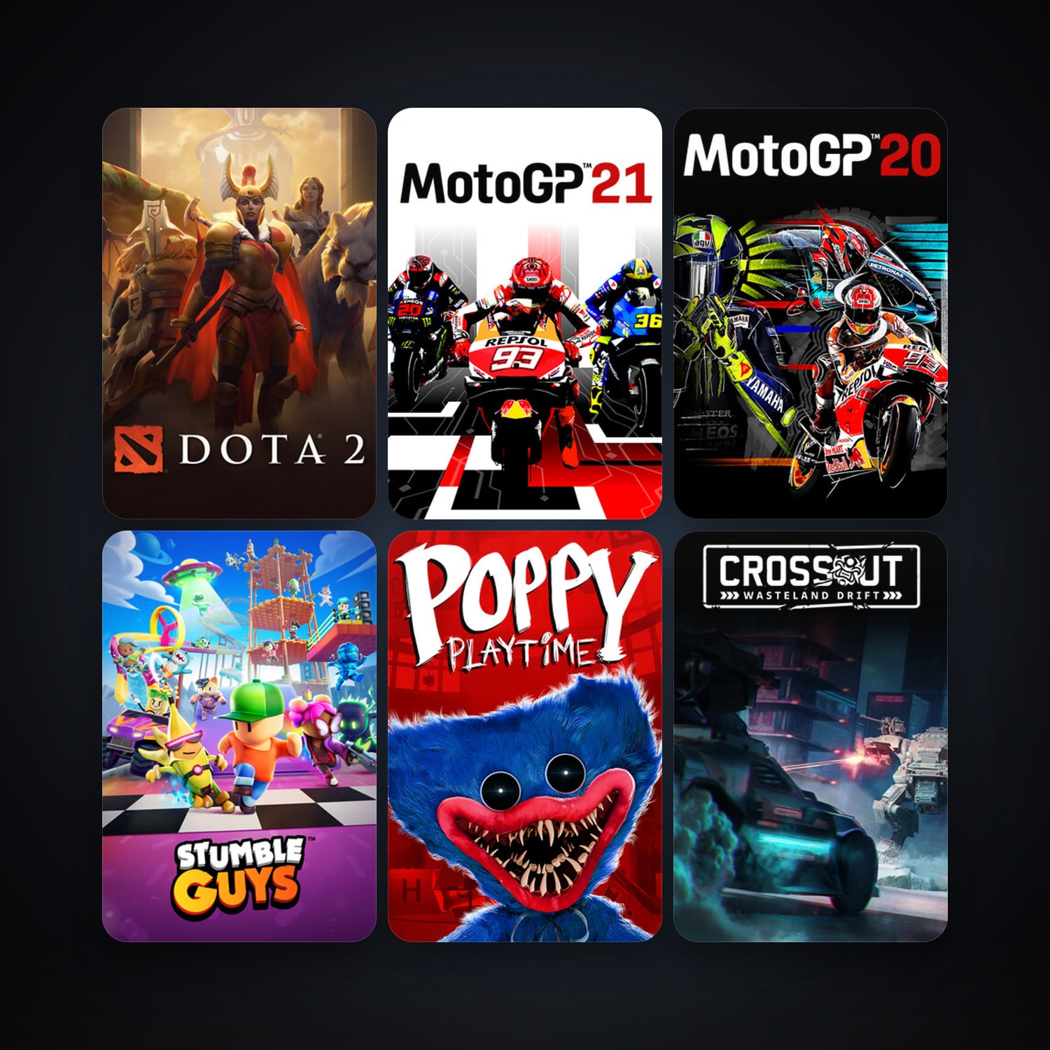 Dota 2 + Crossout, 17 games, clean — HabibiAccounts