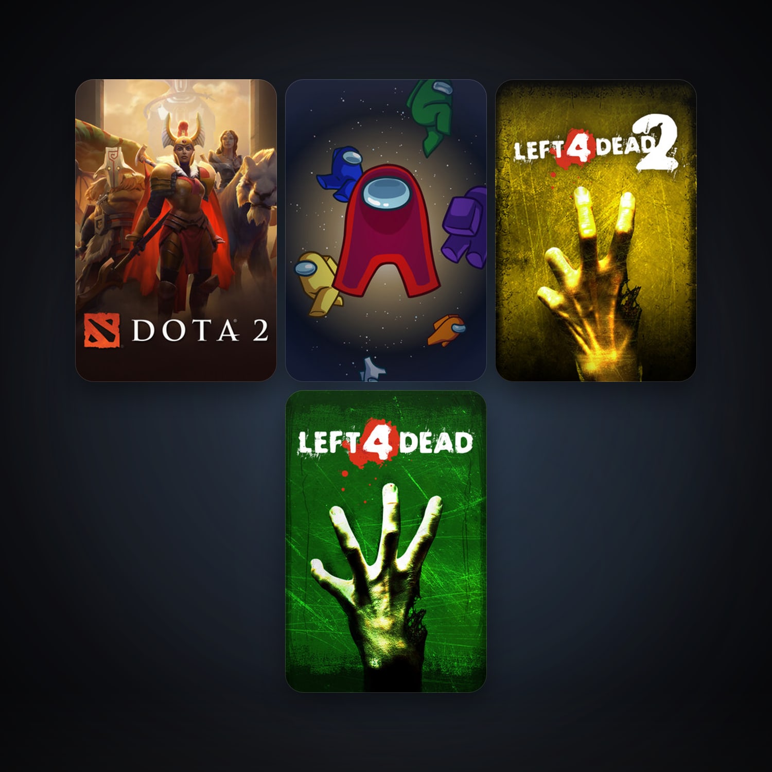 Left 4 Dead + Left 4 Dead 2, 11 games, clean — HabibiAccounts