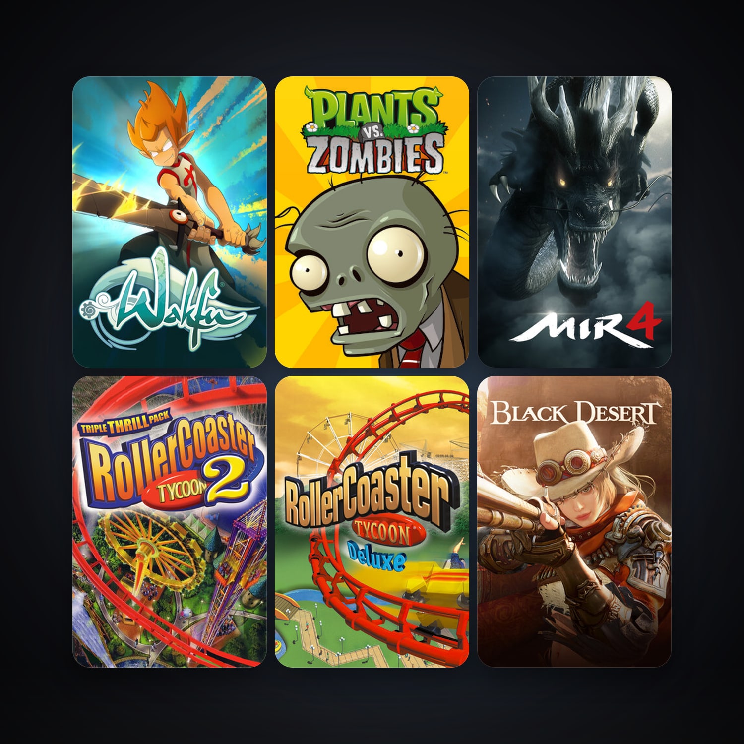 Plants vs. Zombies GOTY Edition + WAKFU, 9 games, clean — HabibiAccounts