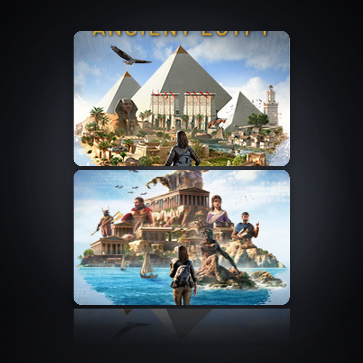 Discovery Tour by Assassin's Creed: Ancient Egypt & Discovery Tour: Ancient Greece by Ubisoft | 2 Games — HabibiAccounts