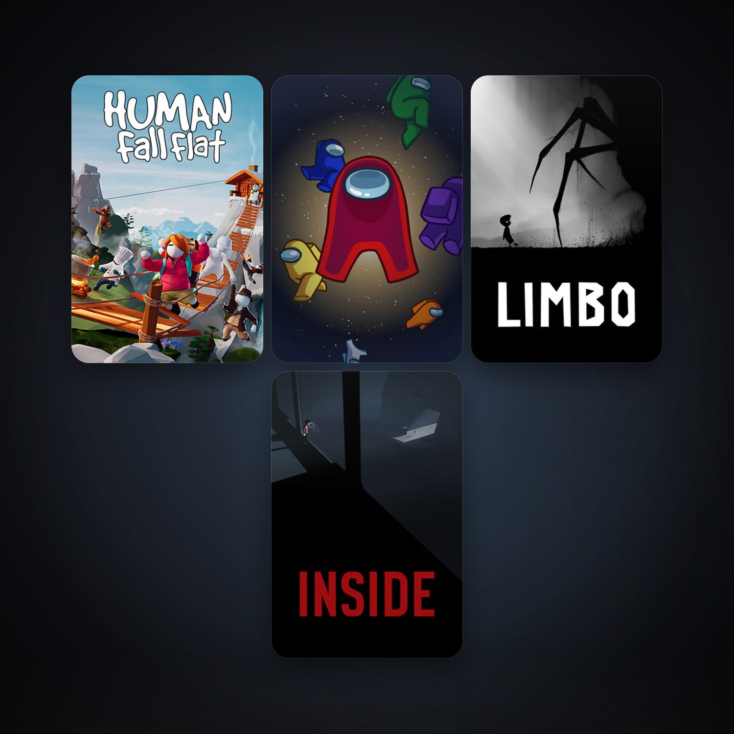 LIMBO + INSIDE, 5 games, clean — HabibiAccounts
