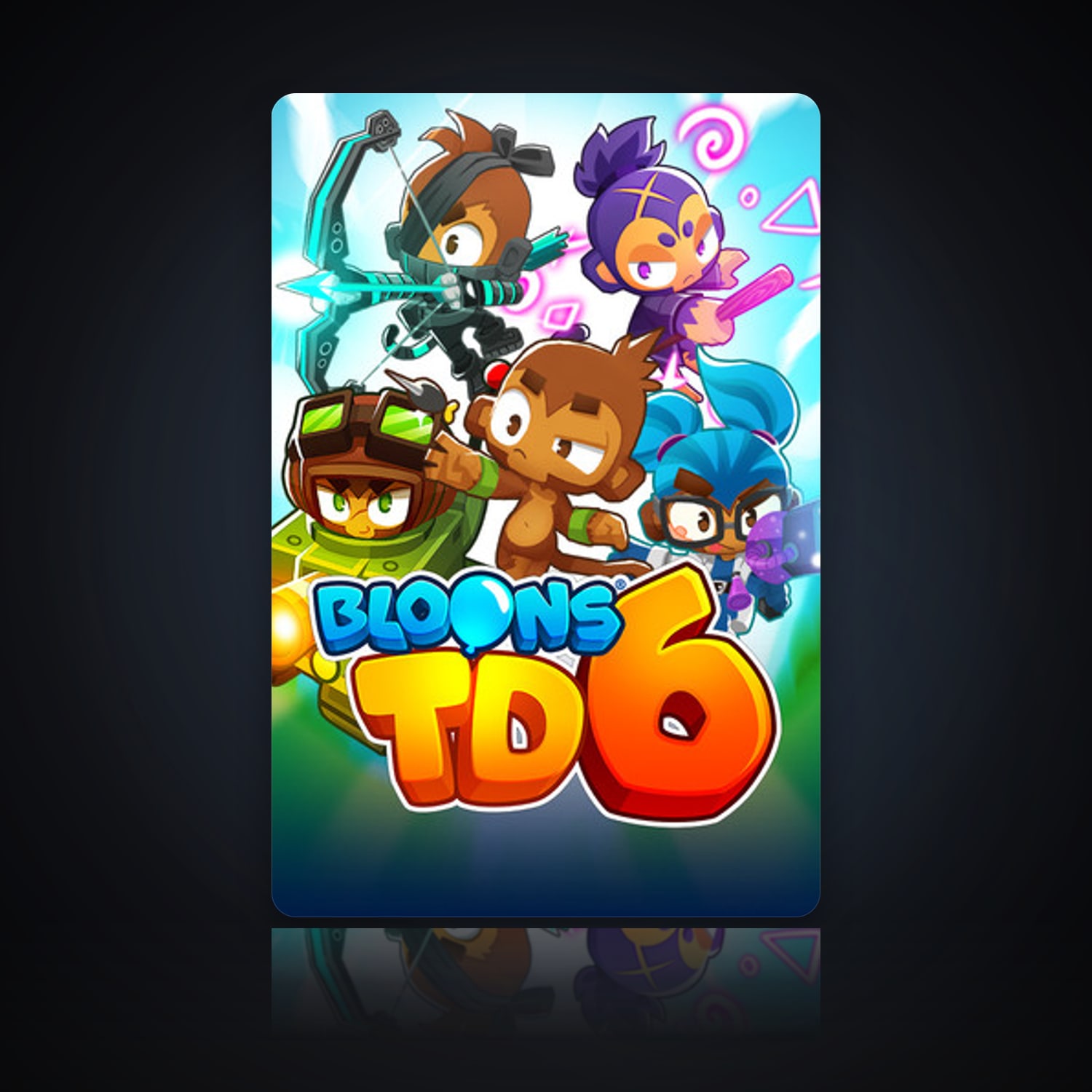 هالحساب ستيم فلين، Bloons TD 6، 1 لعبة، صامد واضح — HabibiAccounts
