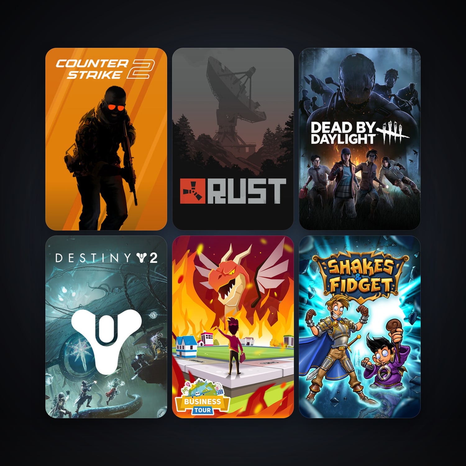 CS2 Prime + Rust, 150 games, Steam 10, clean — HabibiAccounts