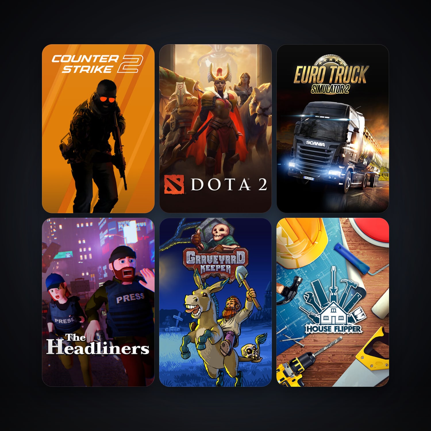Dota 2 + CS2 Prime, 21 games, clean — HabibiAccounts