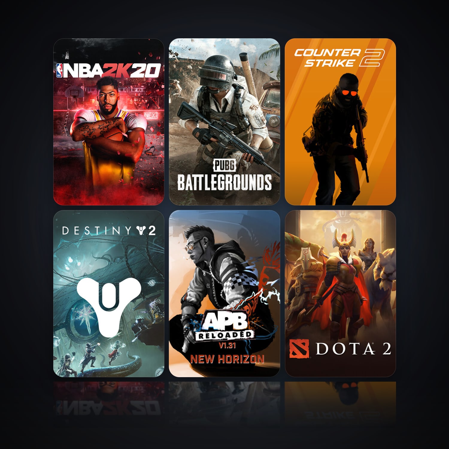 NBA 2K20 & PUBG: BATTLEGROUNDS | 19 Games | Clean — HabibiAccounts