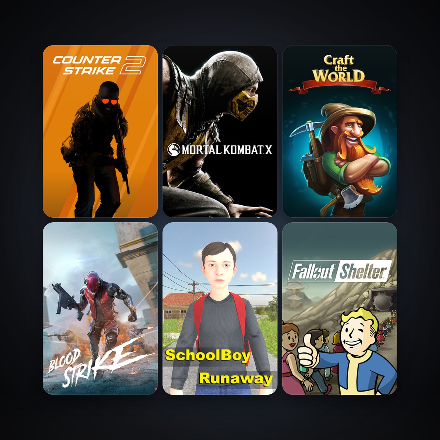 CS2 Prime + Craft The World, 25 games, clean — HabibiAccounts