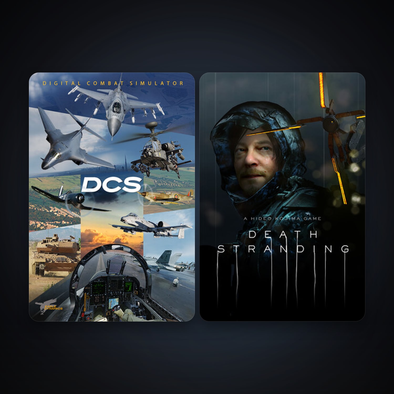 DCS World Steam Edition & Death Stranding — HabibiAccounts