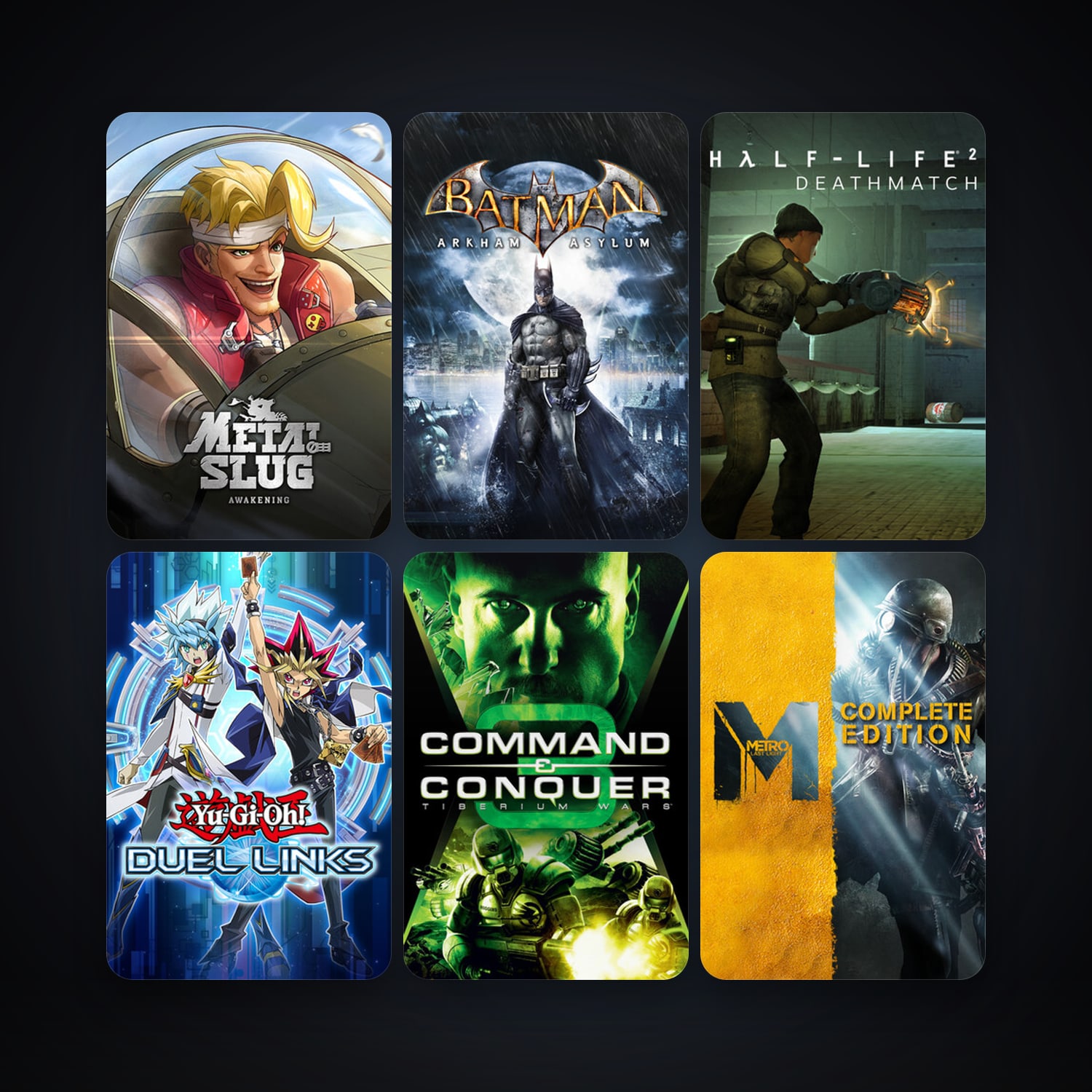 Half-Life 2: Deathmatch + Command & Conquer 3: Tiberium Wars, 9 games, clean — HabibiAccounts