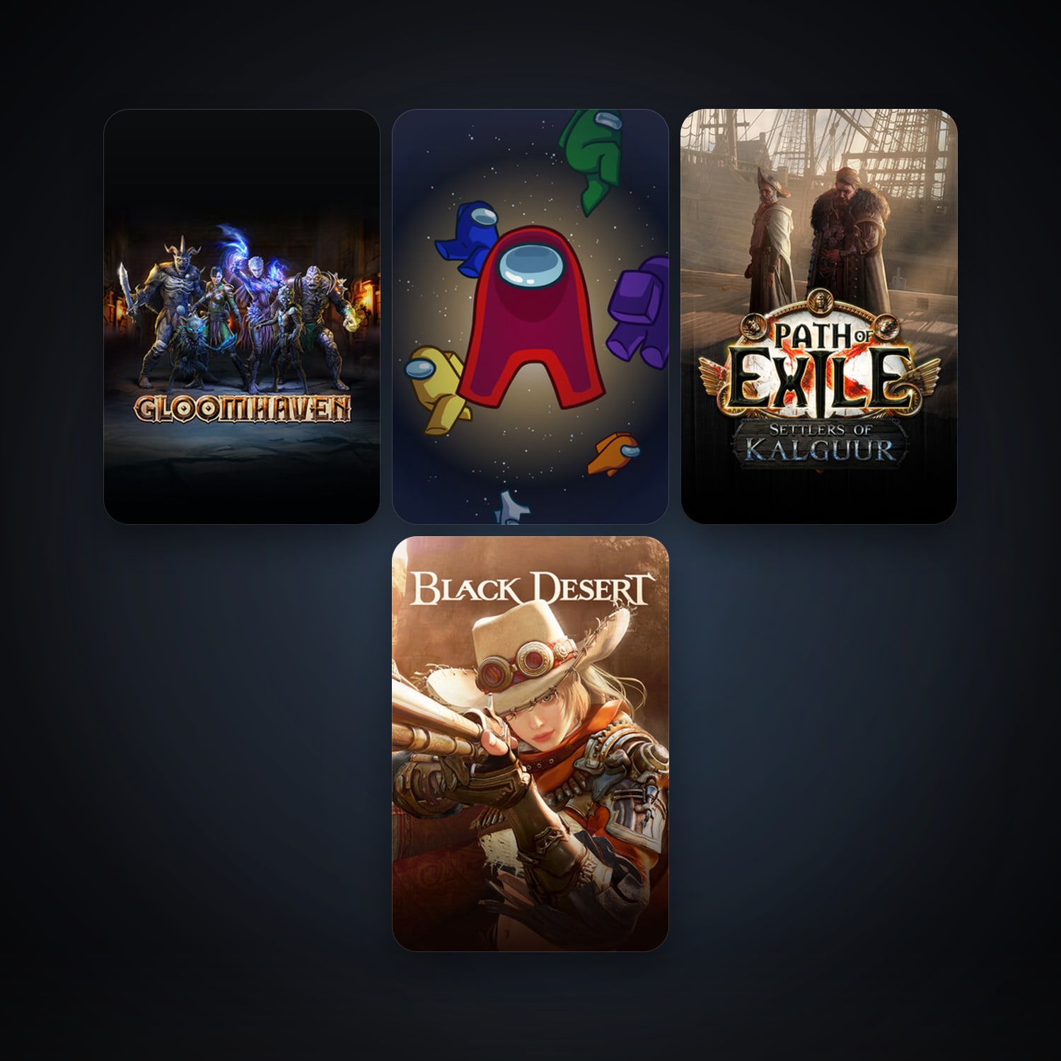 Path of Exile + Black Desert Online, 6 games, clean — HabibiAccounts