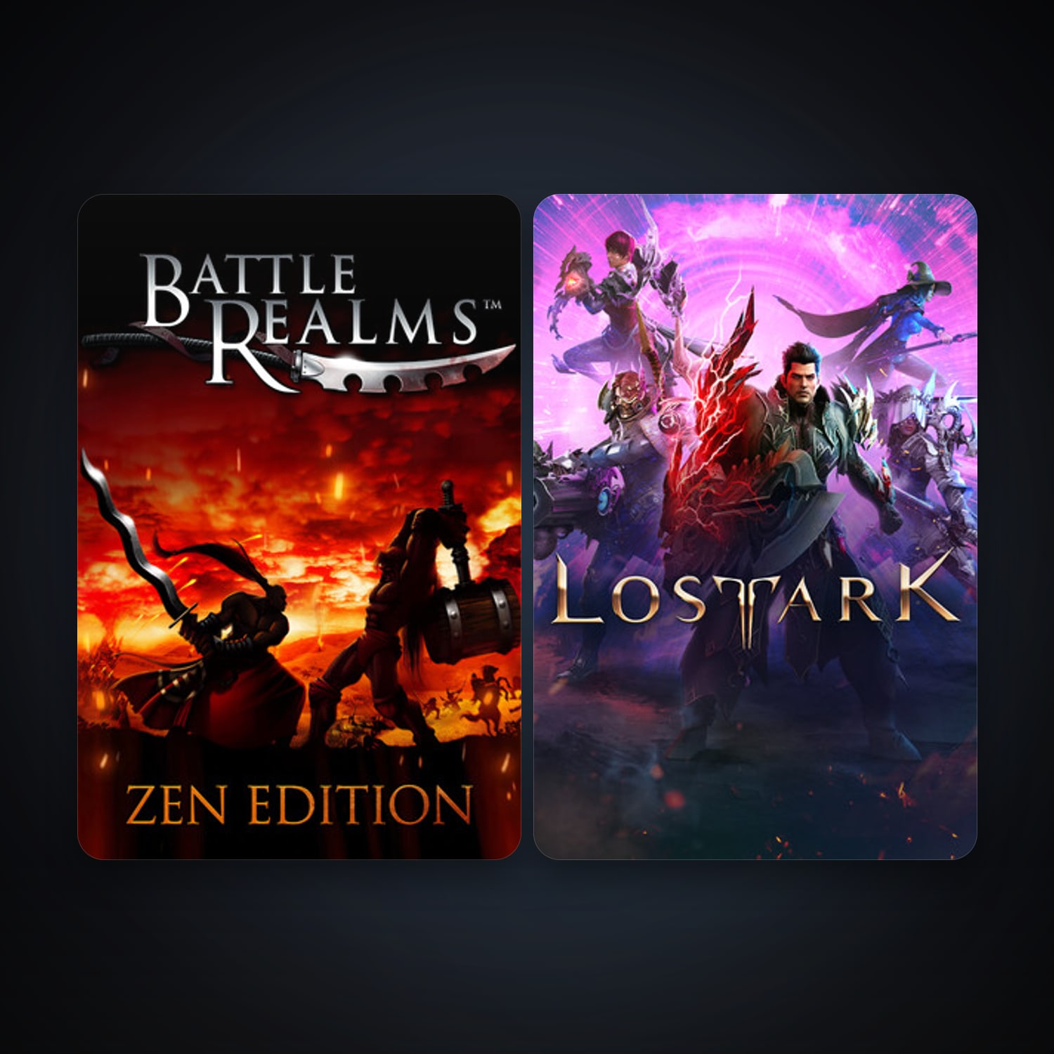 Battle Realms: Zen Edition + Lost Ark, 2 games, clean — HabibiAccounts
