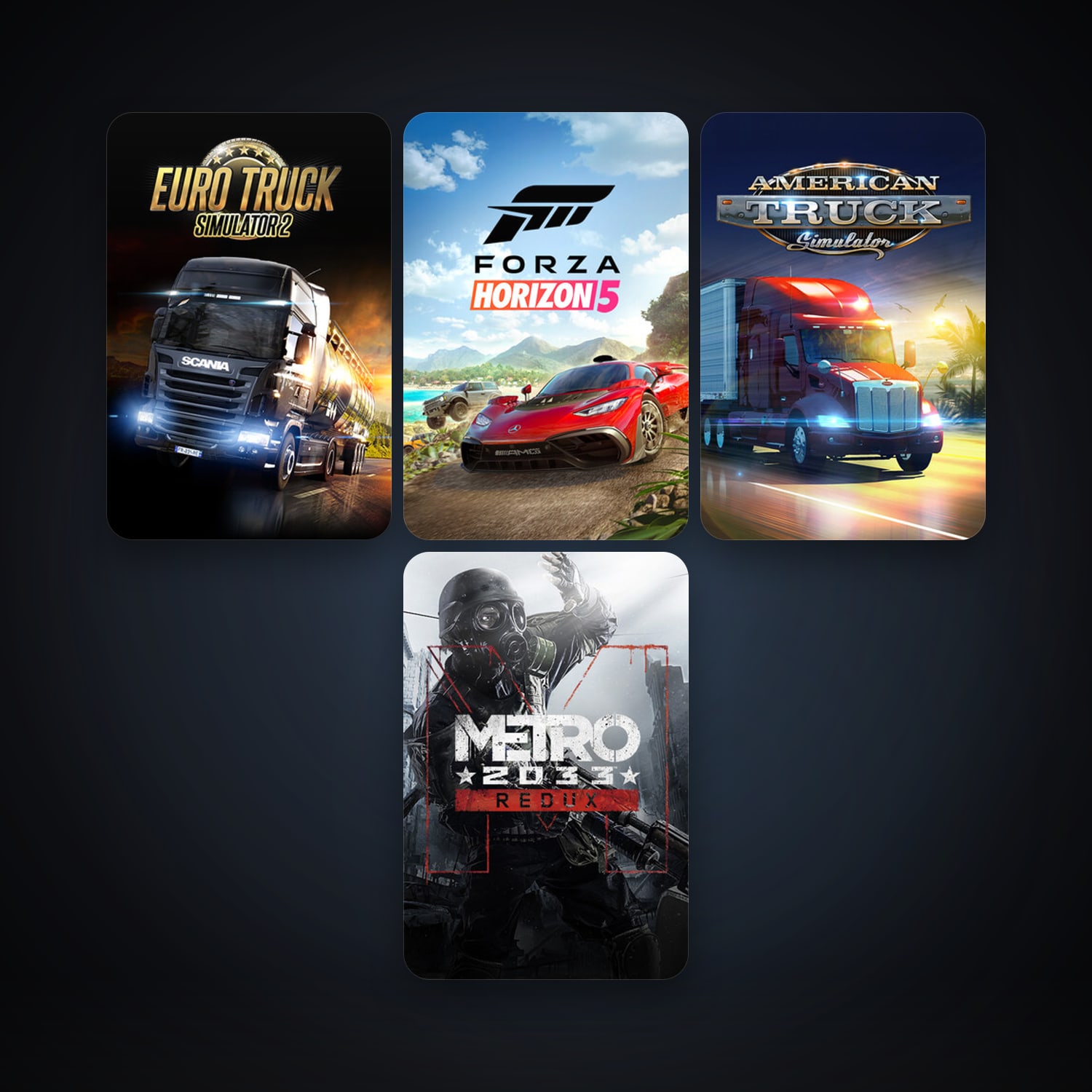 Free CS2 (No Prime) + Euro Truck Simulator 2, 10 games, clean — HabibiAccounts