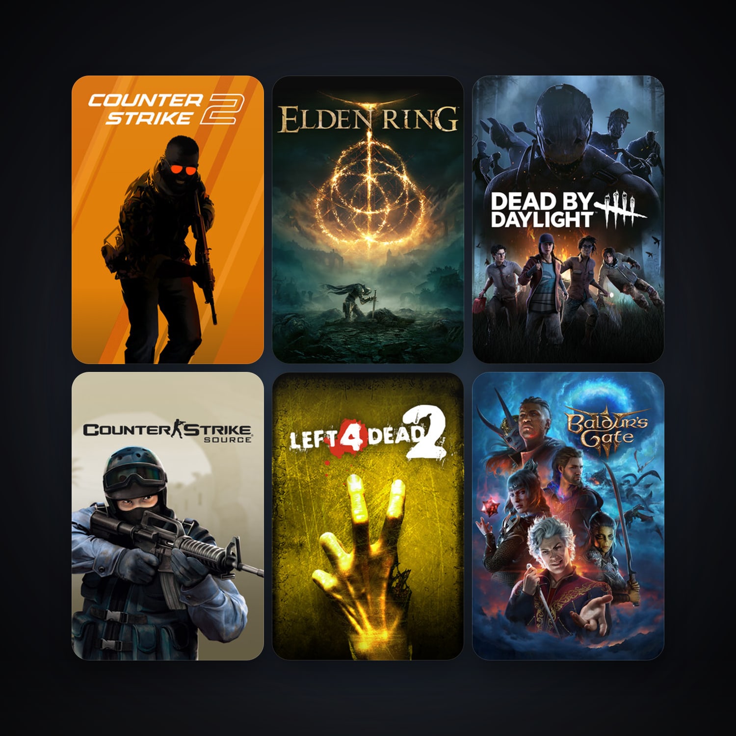 Half-Life 2 + Counter-Strike: Source, 82 games, Steam 12, clean — HabibiAccounts