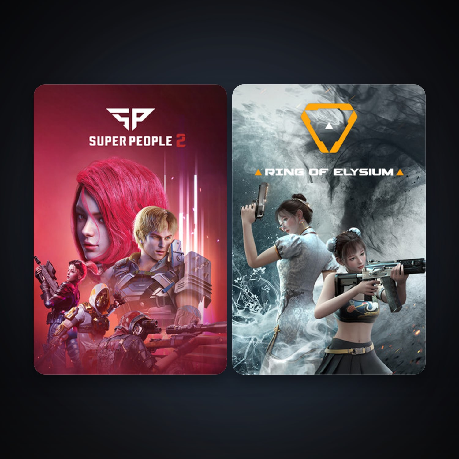 Ring of Elysium + SUPER PEOPLE, 4 games, clean — HabibiAccounts
