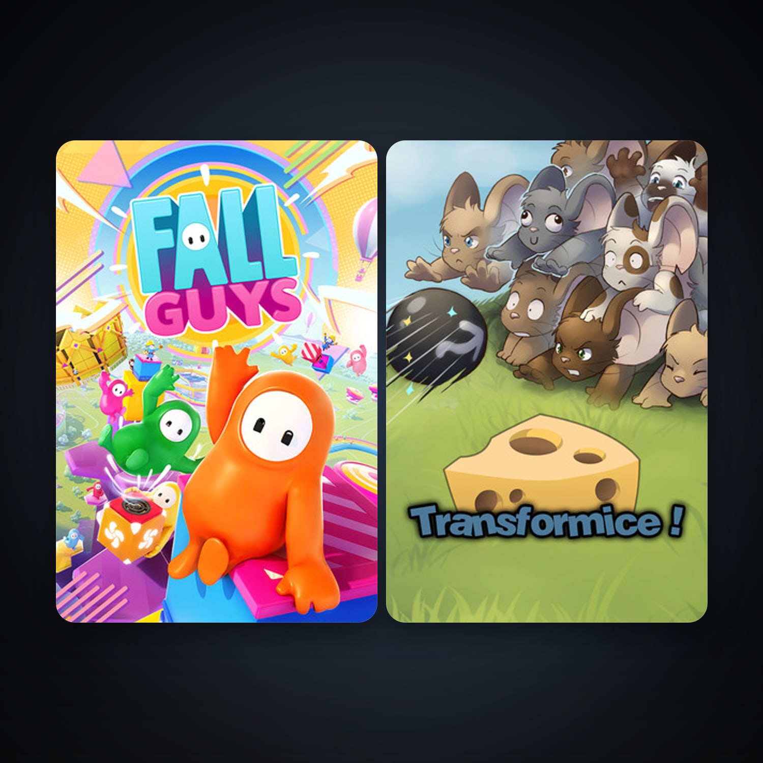 Transformice + Fall Guys, 3 games, clean — HabibiAccounts