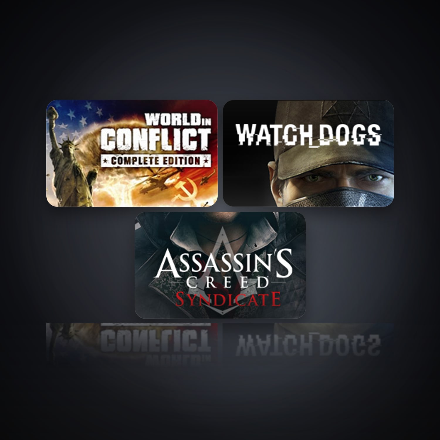 World In Conflict & Watch_Dogs | 3 Games — HabibiAccounts