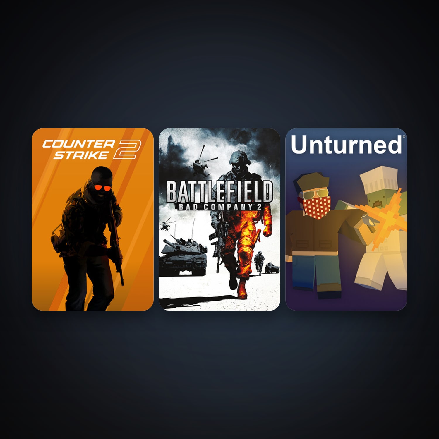CS2 Prime + Battlefield: Bad Company 2, 3 games, clean — HabibiAccounts
