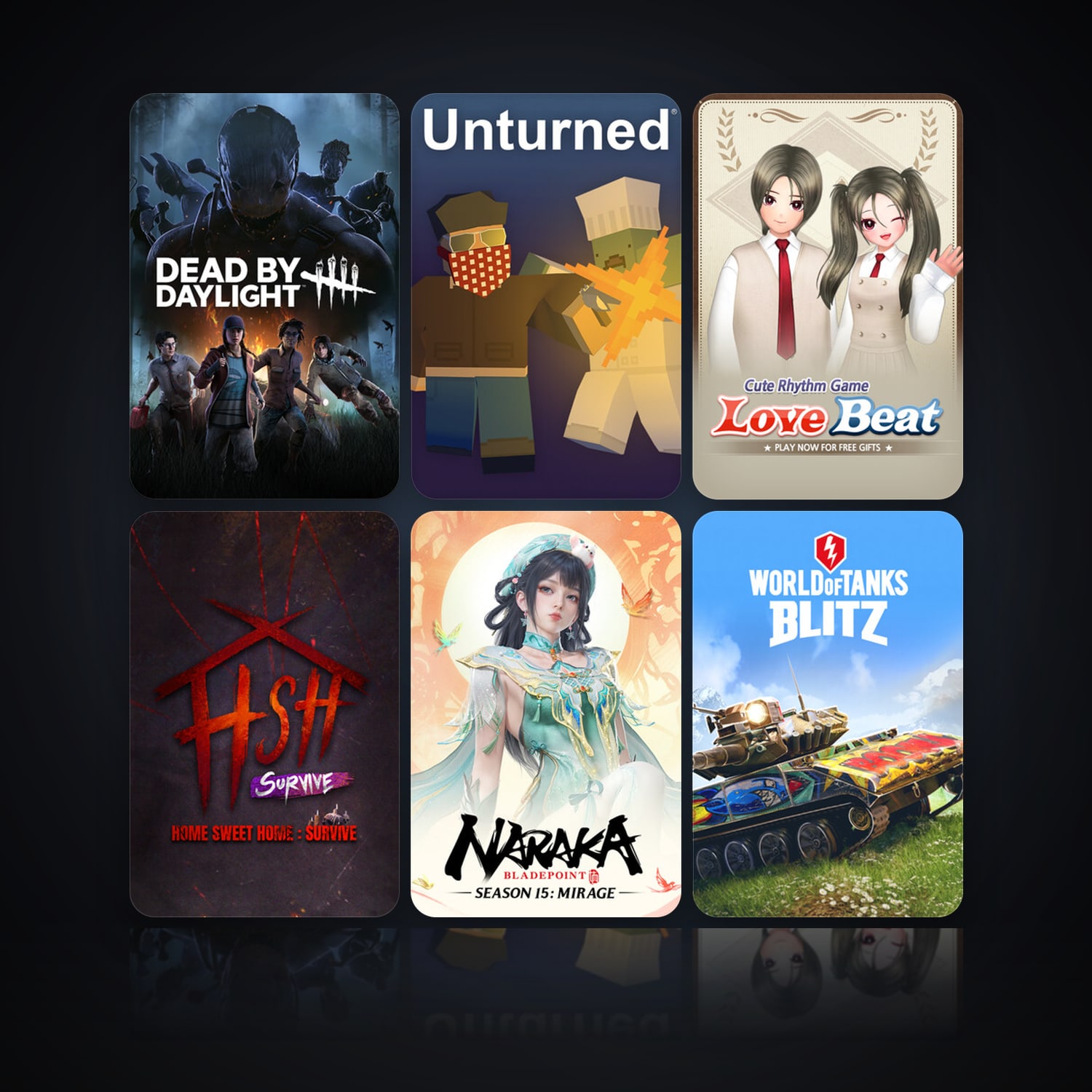 Dead by Daylight & Unturned | 13 Games | Clean — HabibiAccounts