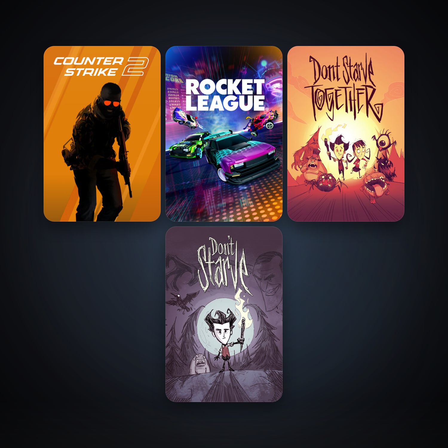 CS2 Prime + Don't Starve, 8 games, clean — HabibiAccounts
