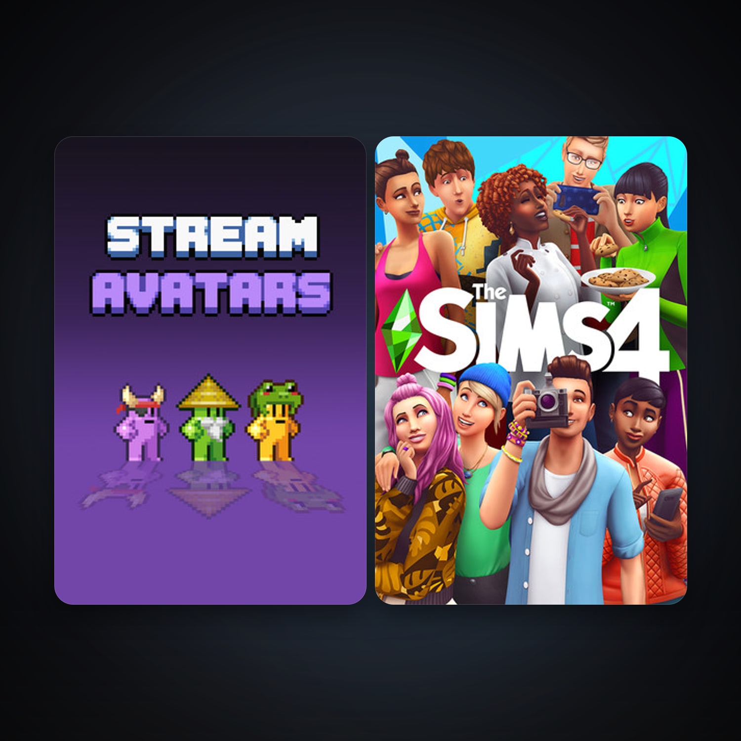 هالحساب ستيم فلين، Stream Avatars وThe Sims 4، 4 لعبة، صامد واضح — HabibiAccounts