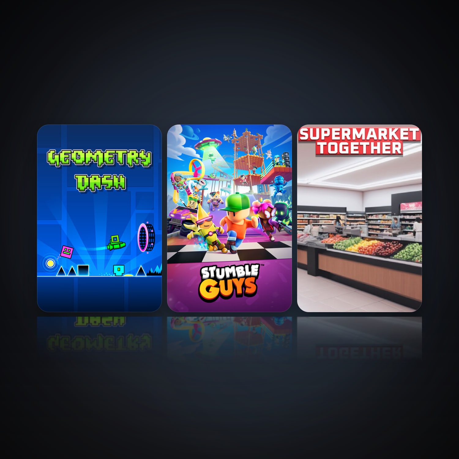 Geometry Dash & Stumble Guys | Clean — HabibiAccounts