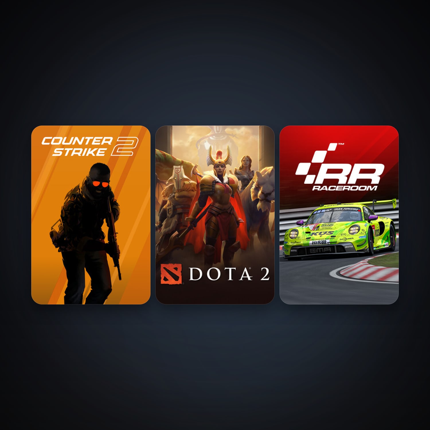 Dota 2 + CS2 Prime, 4 games, clean — HabibiAccounts