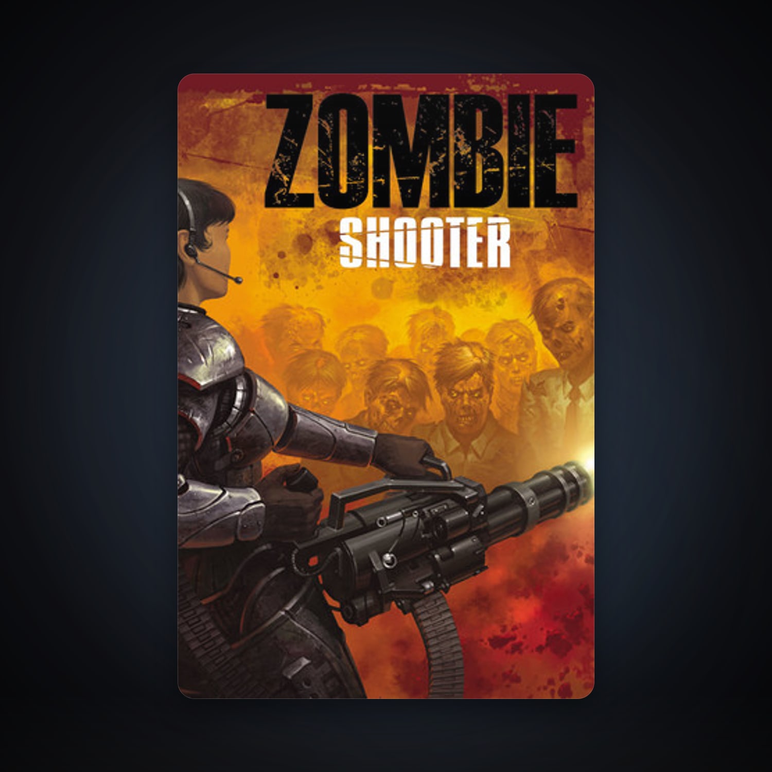 Zombie Shooter, 8 games, clean — HabibiAccounts