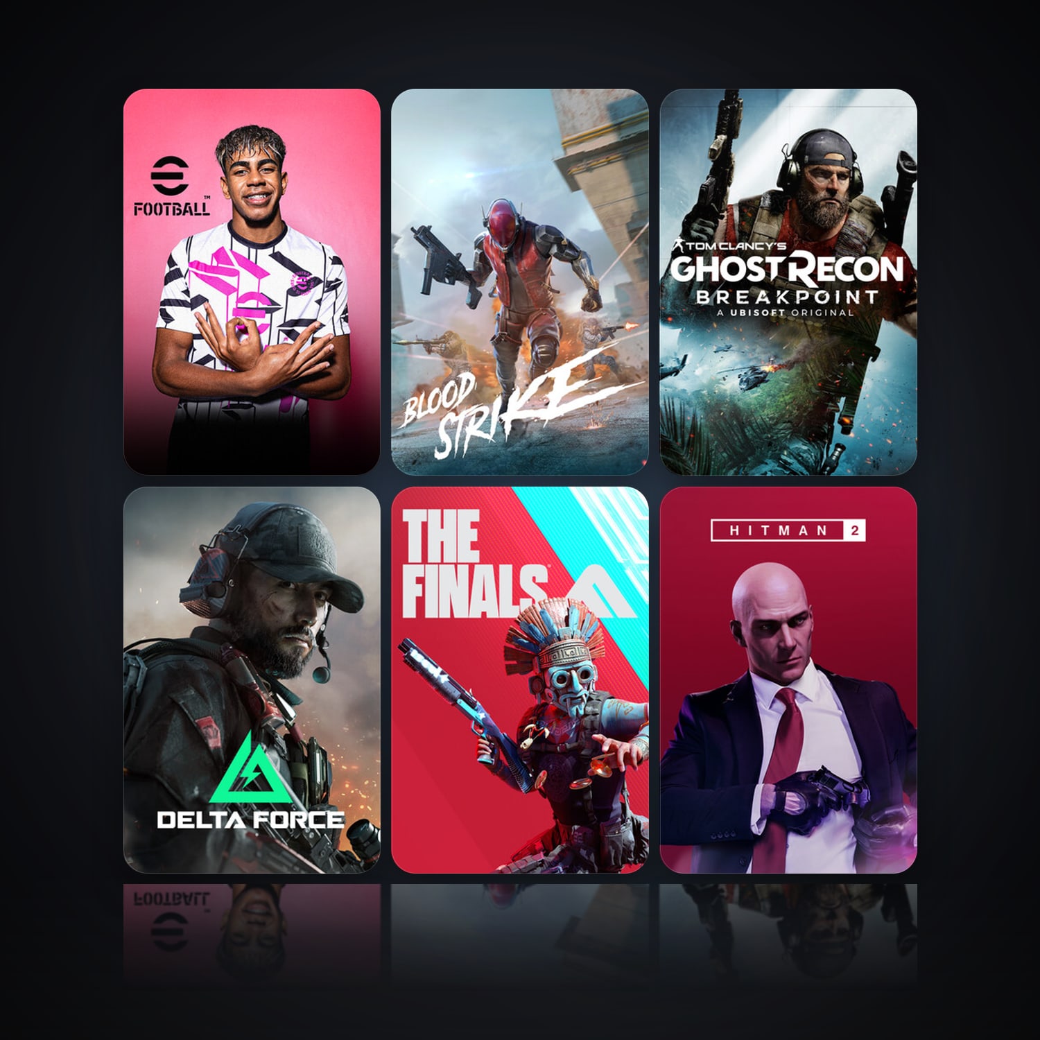 eFootball 2024 & Blood Strike | 33 Games | Clean — HabibiAccounts