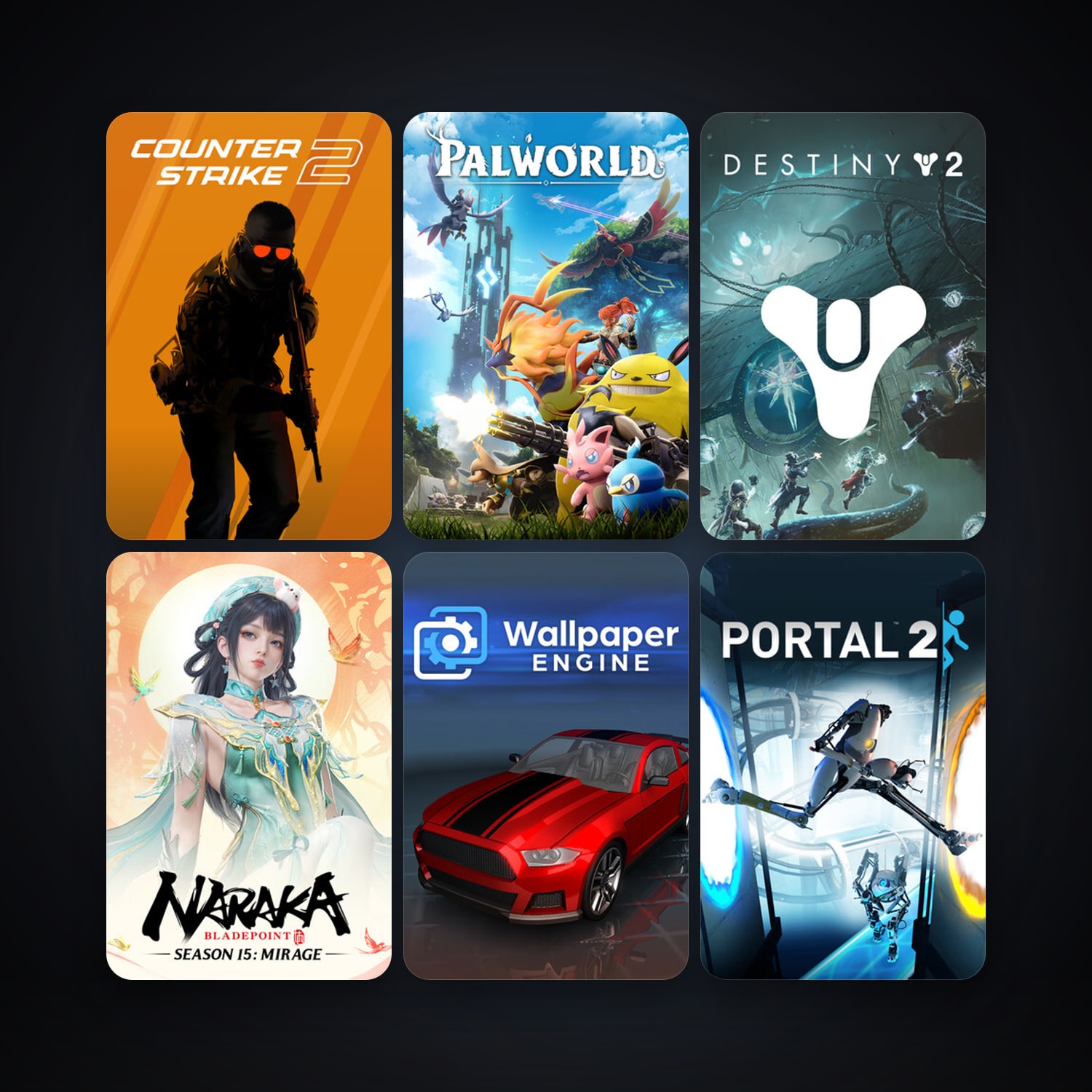 Portal + Dota 2, 16 games, clean — HabibiAccounts