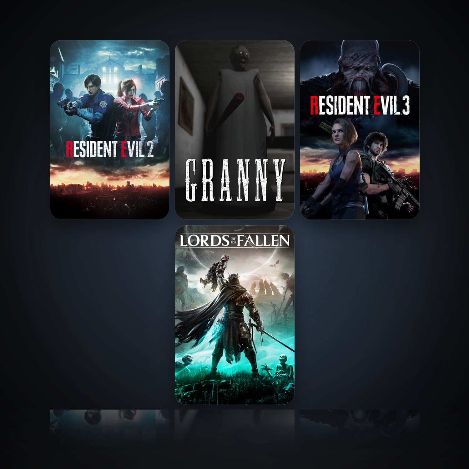 RESIDENT EVIL 2 & Granny | 12 Games | Clean — HabibiAccounts