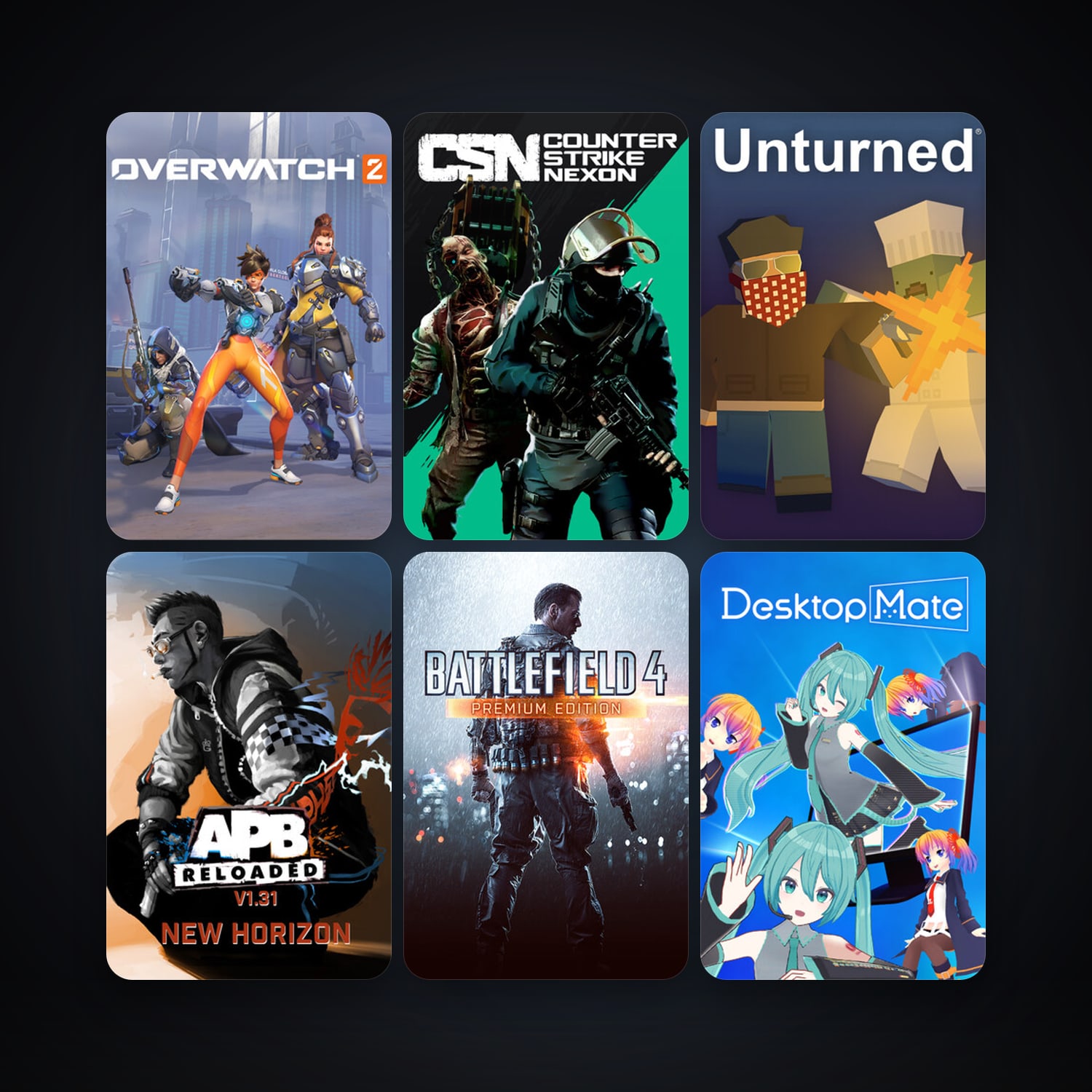 APB Reloaded + Counter-Strike Nexon: Studio, 22 games, clean — HabibiAccounts