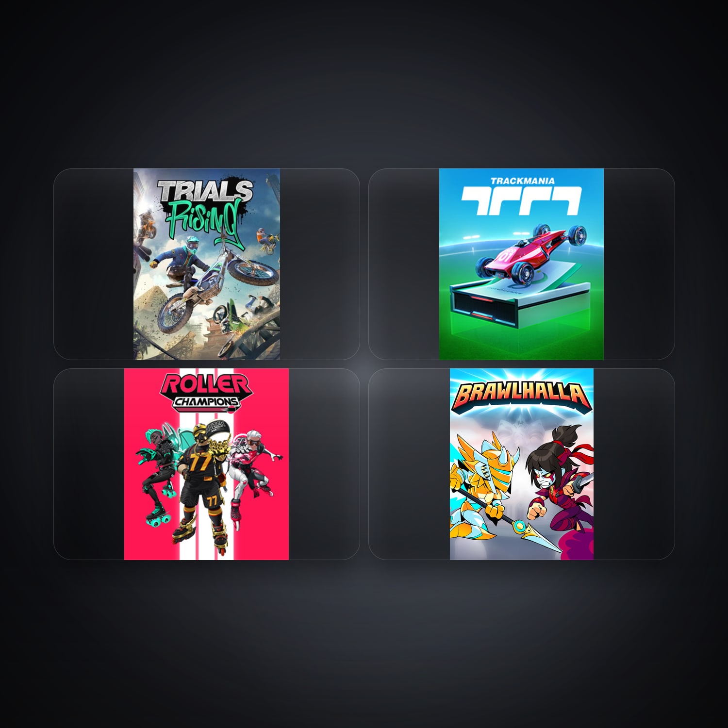 Ubisoft Trials Rising + Trackmania — FR — 4 games — HabibiAccounts