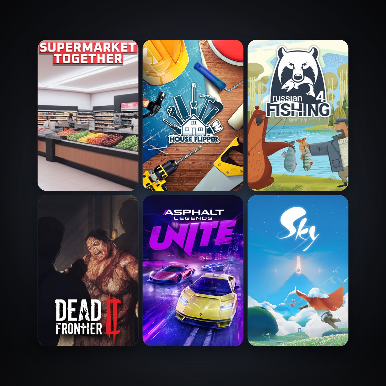 Borderlands 2 + Undertale, 22 games, clean — HabibiAccounts