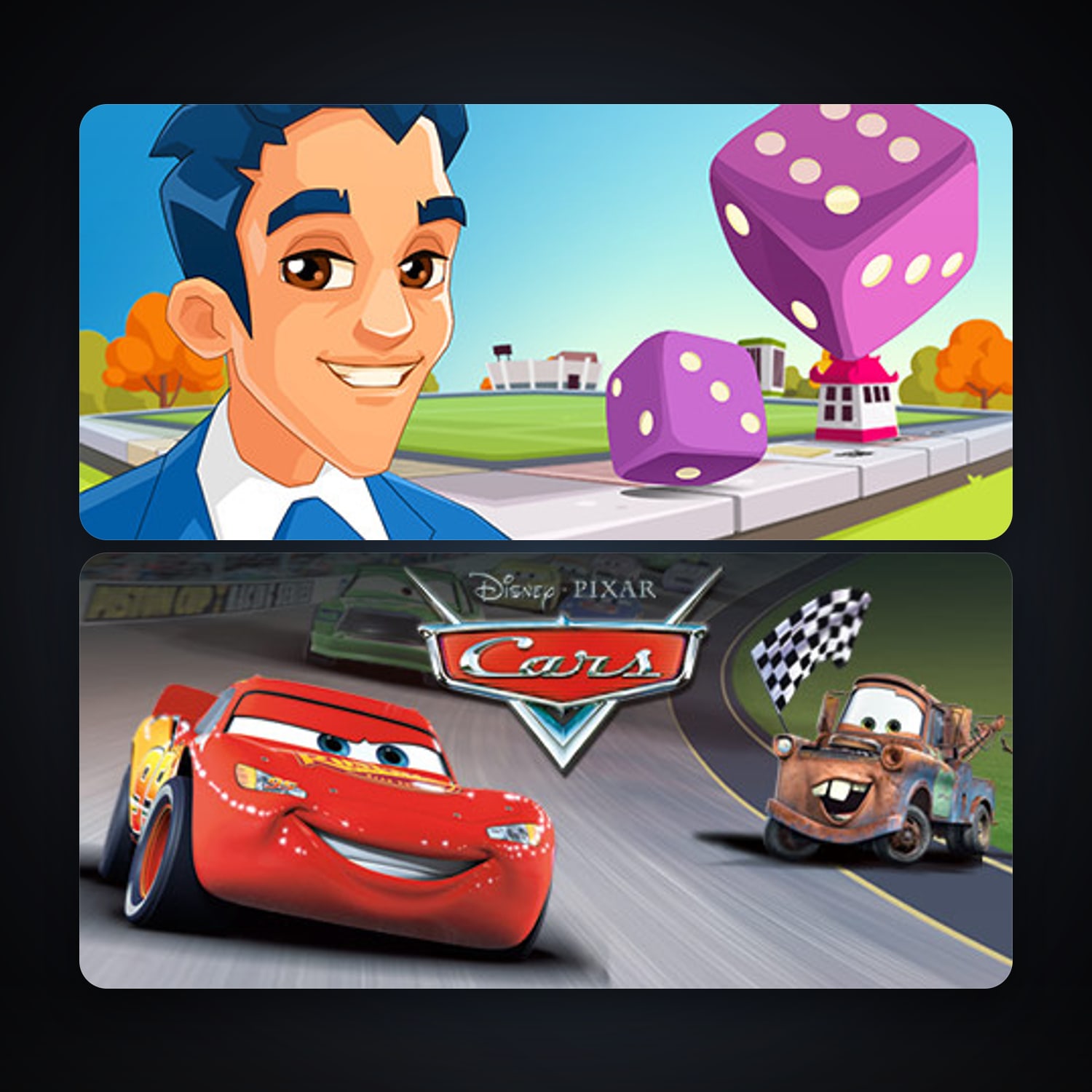 Free CS2 (No Prime) + Disney•Pixar Cars, 6 games, clean — HabibiAccounts