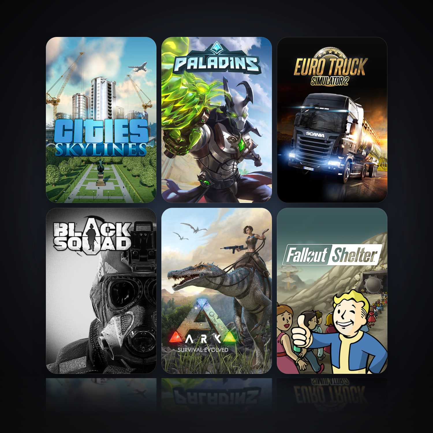 Cities: Skylines & Paladins | 19 Games | Clean — HabibiAccounts