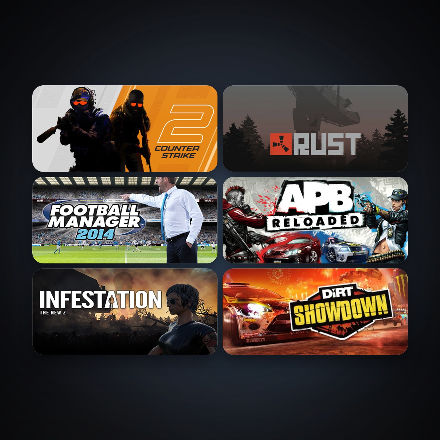 CS2 Prime + APB Reloaded, 11 games, Steam 10, clean — HabibiAccounts