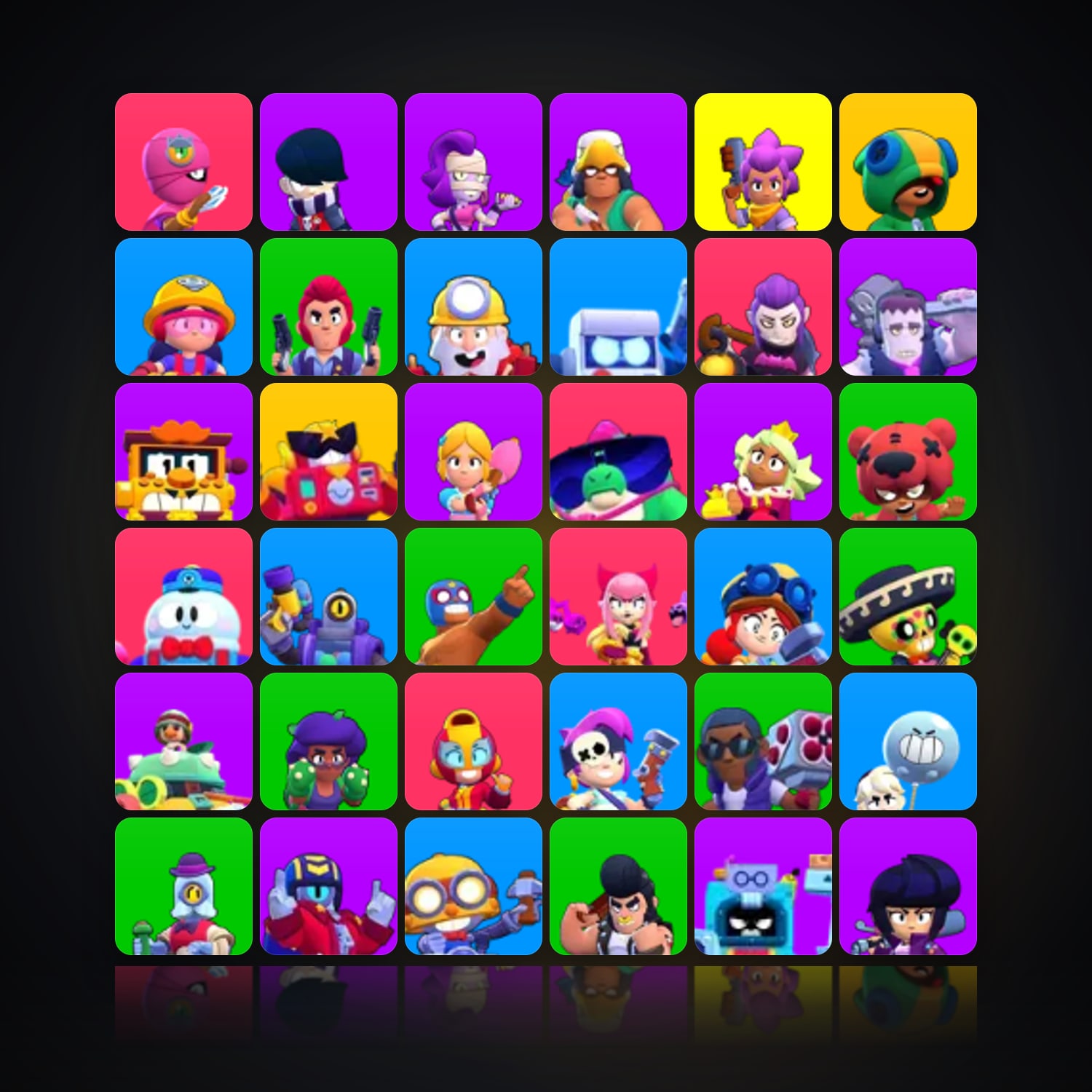 45 Brawlers | 9K Trophies — HabibiAccounts