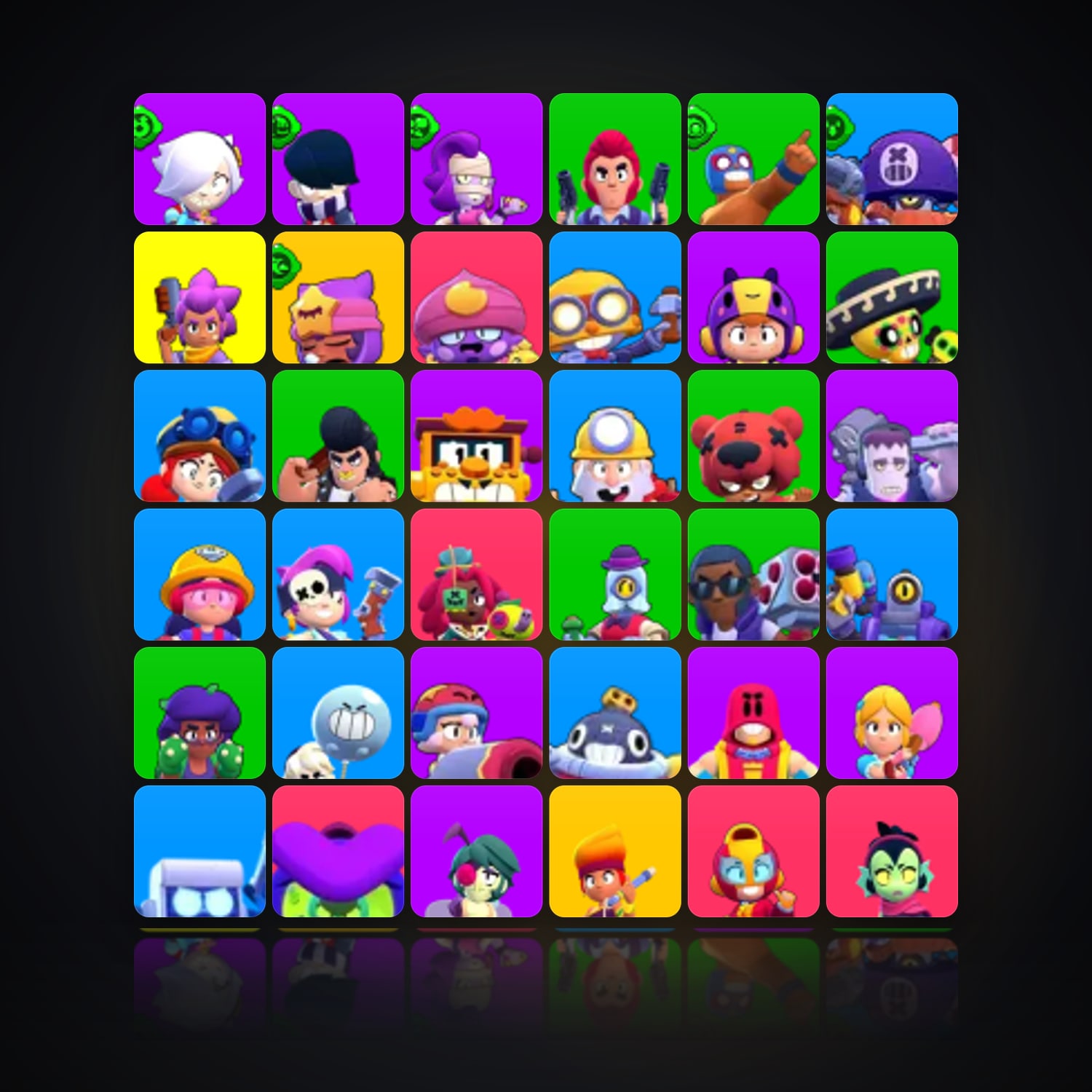 49 Brawlers | 6.1K Trophies — HabibiAccounts