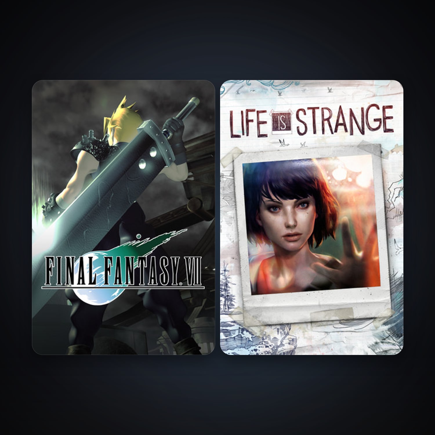 FINAL FANTASY VII + Life is Strange - Episode 1, 5 games, clean — HabibiAccounts