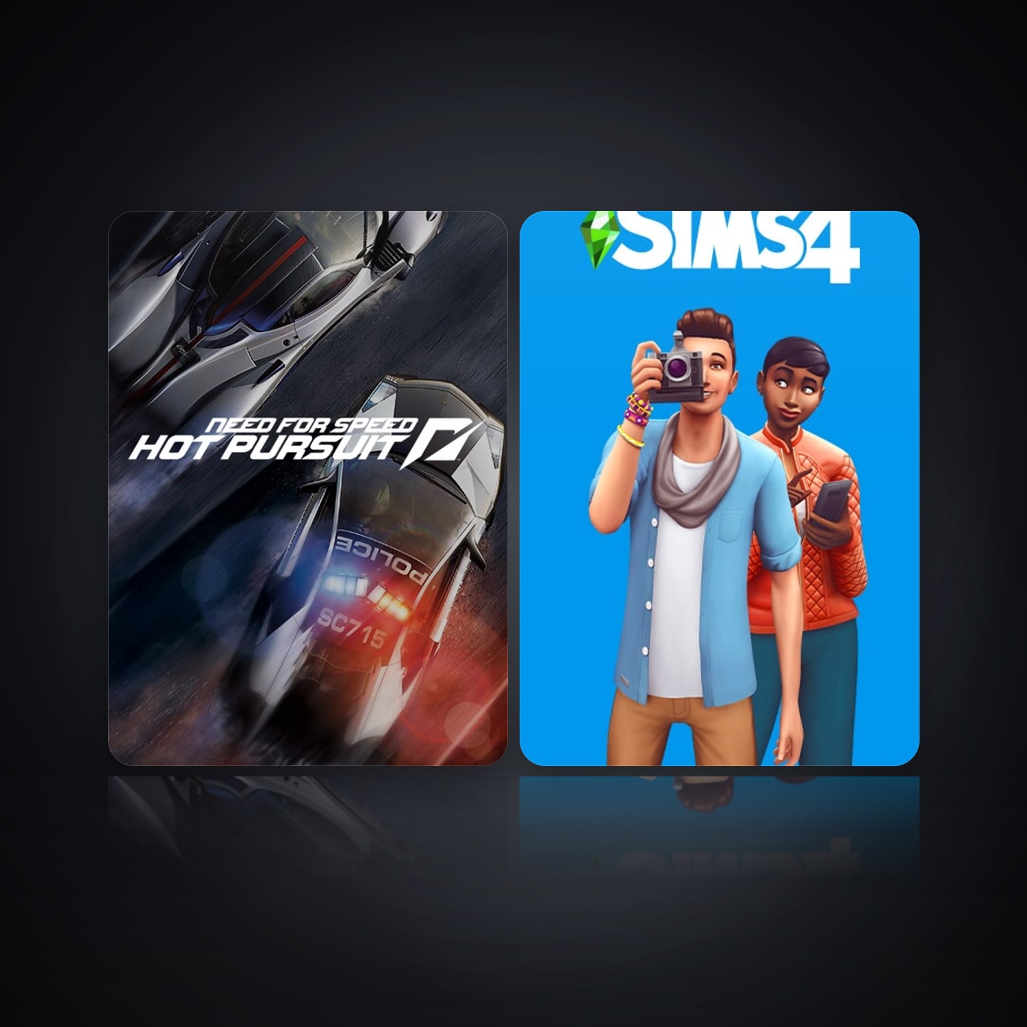 Need for Speed Hot Pursuit & The Sims 4 | 2 Games — HabibiAccounts
