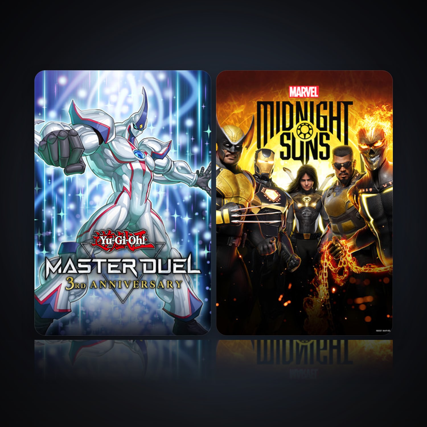 Yu-Gi-Oh! Master Duel & Marvel's Midnight Suns — HabibiAccounts