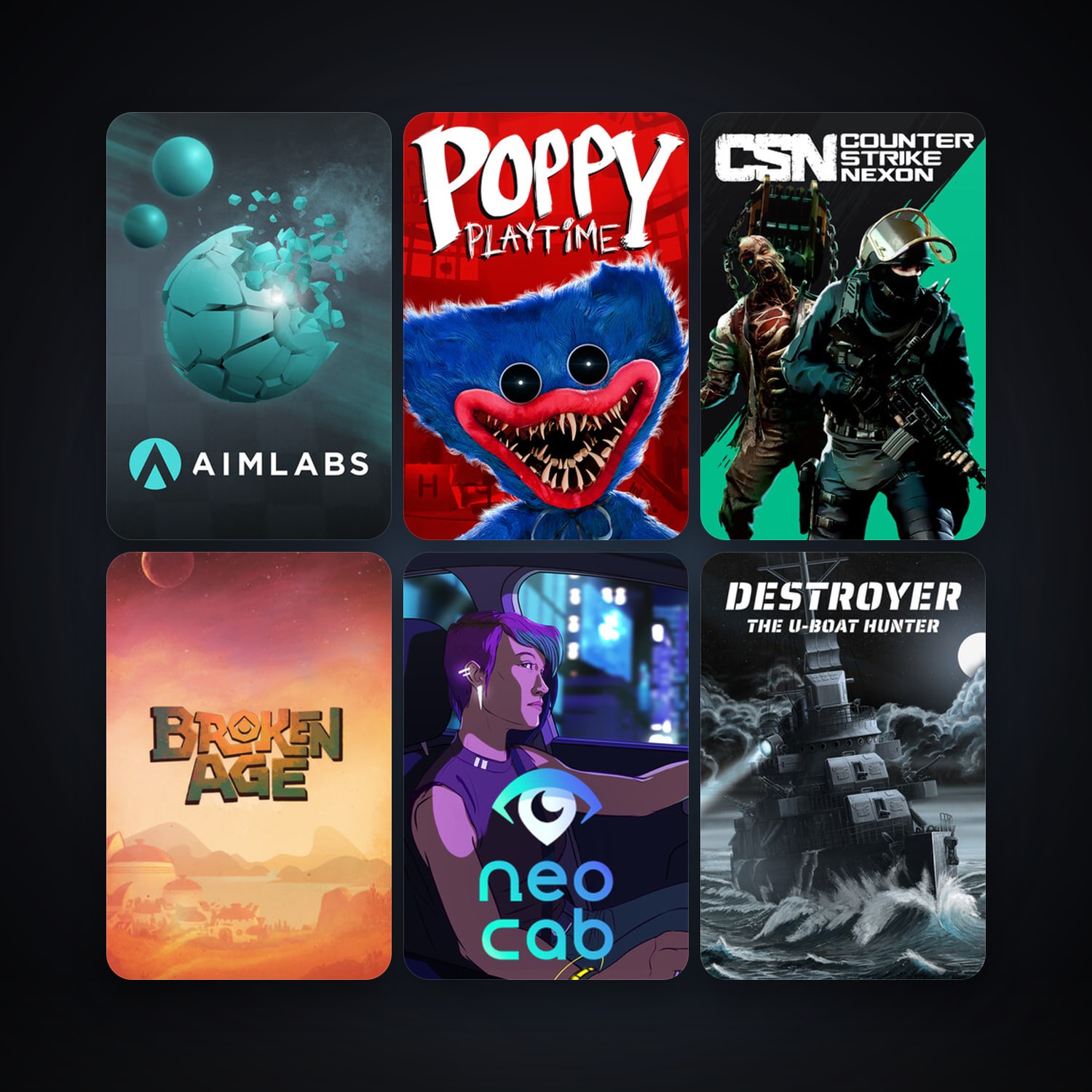 Broken Age + Counter-Strike Nexon: Studio, 14 games, clean — HabibiAccounts