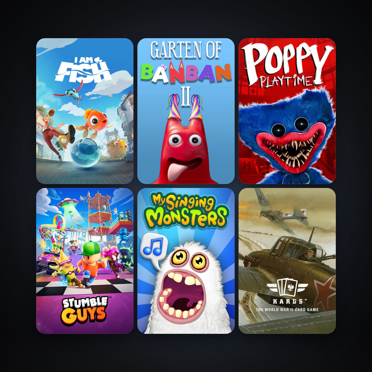 KARDS - The WW2 Card Game + My Singing Monsters, 12 games, clean — HabibiAccounts