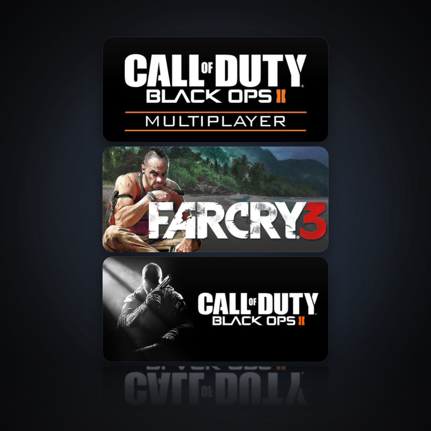 Call of Duty: Black Ops II + Call of Duty: Black Ops II - Multiplayer, 4 games, clean — HabibiAccounts
