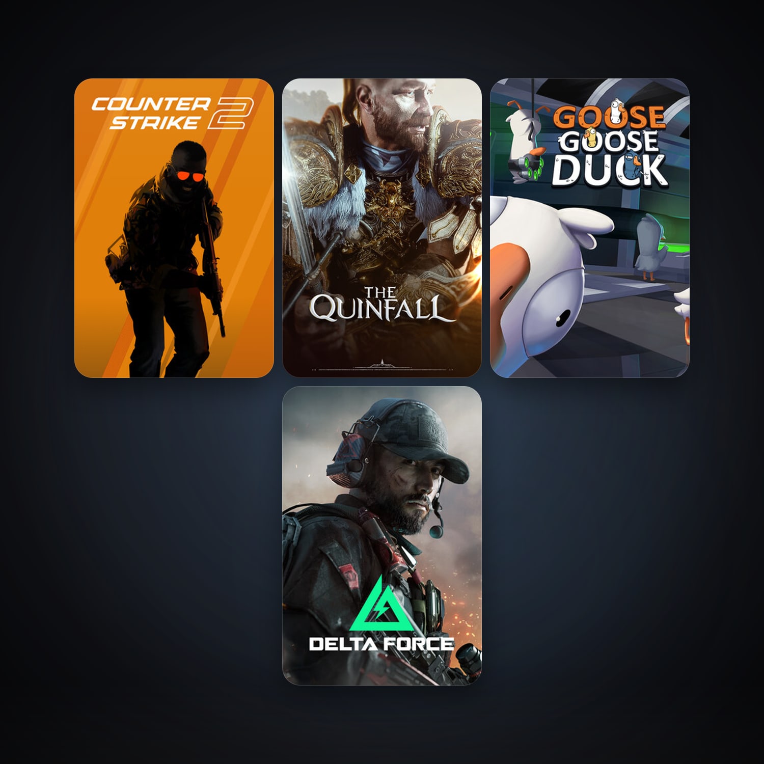 CS2 Prime + Goose Goose Duck, 6 games, clean — HabibiAccounts