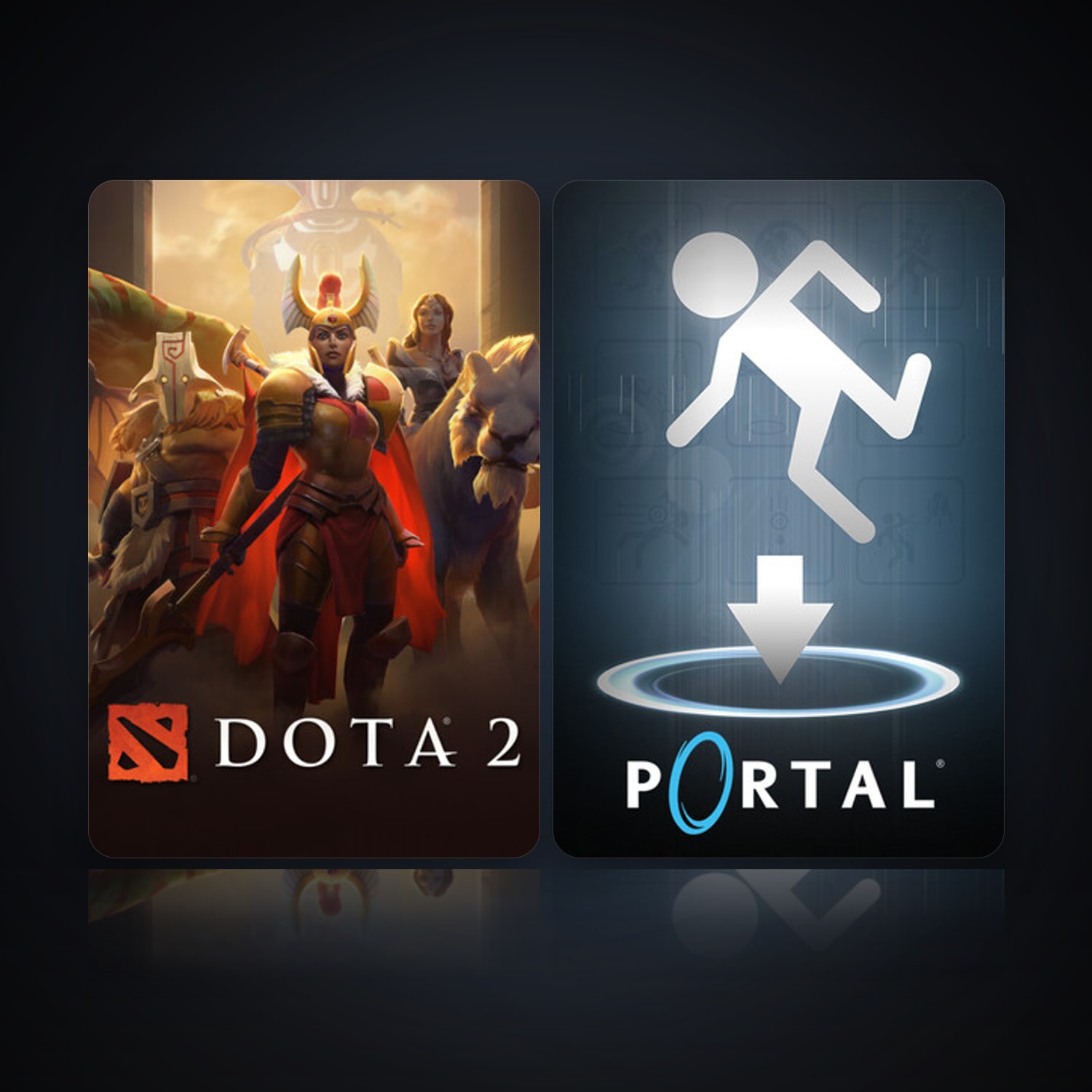 Dota 2 & Portal — HabibiAccounts