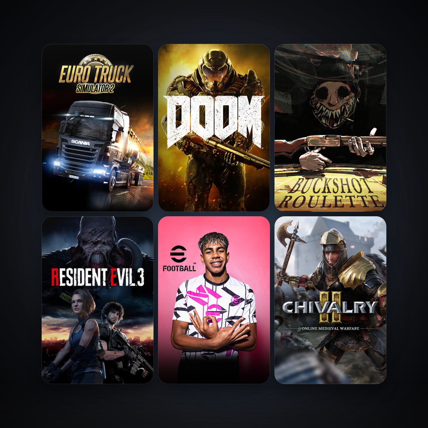 Left 4 Dead 2 + Euro Truck Simulator 2, 25 games, clean — HabibiAccounts