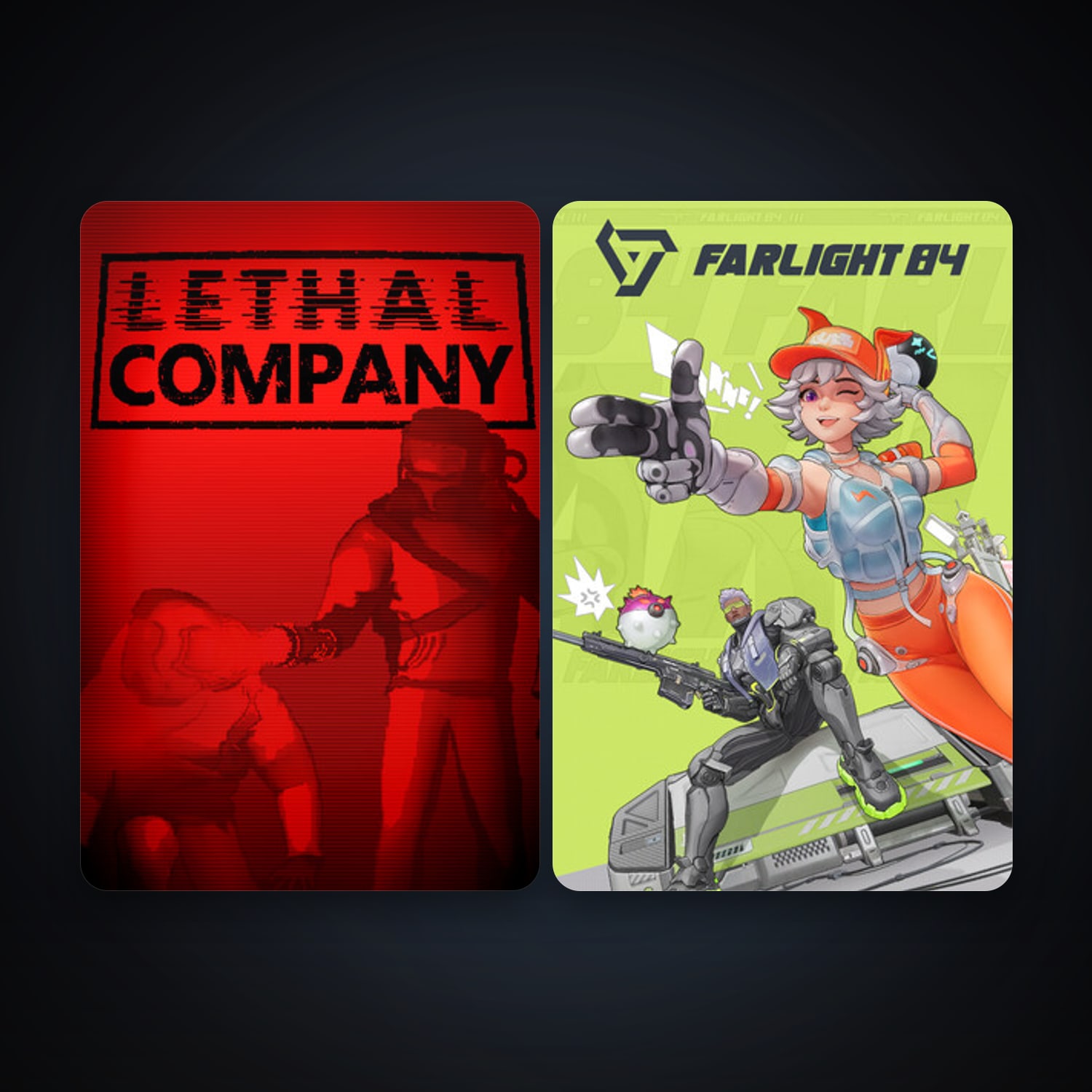 Farlight 84 + Lethal Company, 5 games, clean — HabibiAccounts