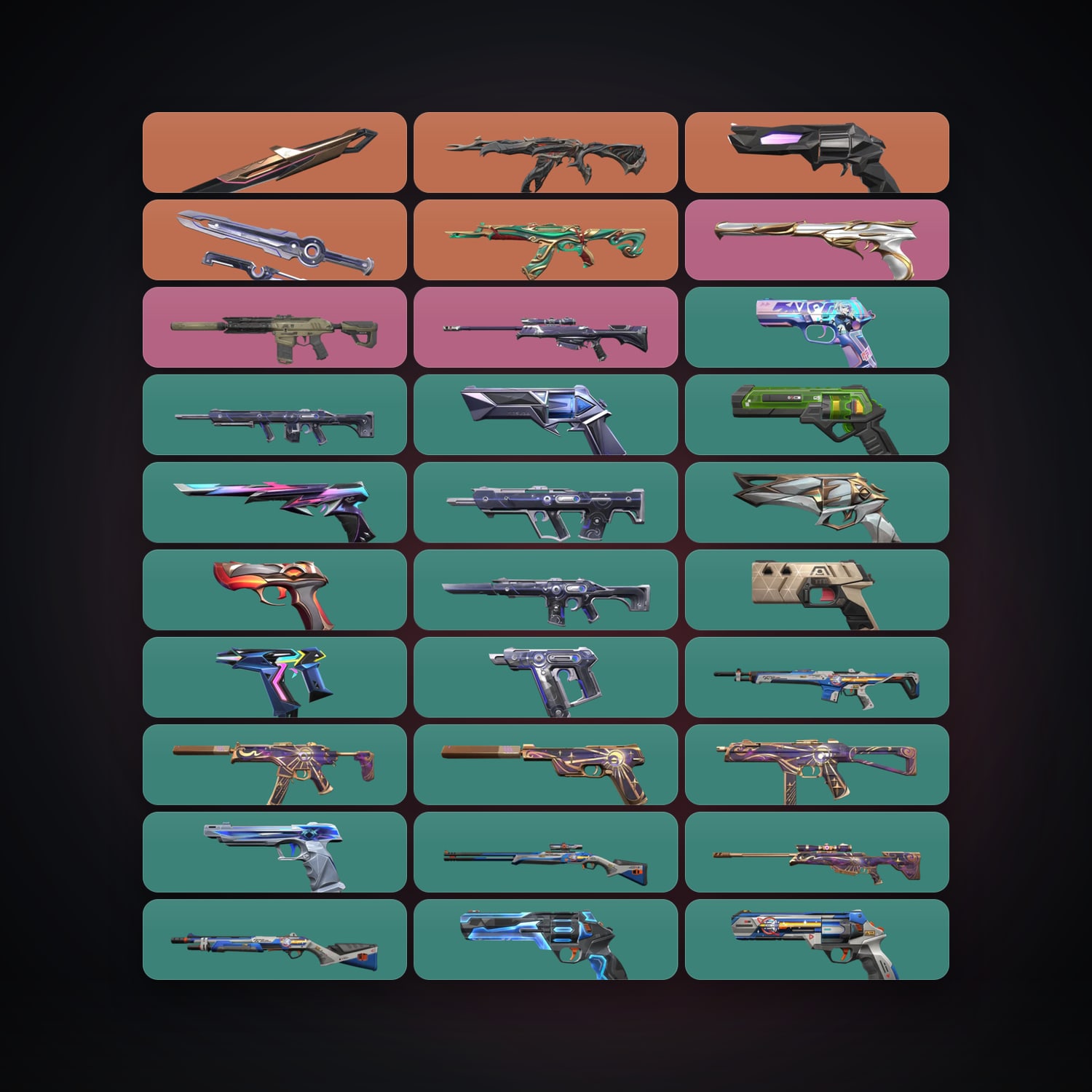 EU Diamond 1 locker — 2 knives, 30 skins, lvl 208 — HabibiAccounts